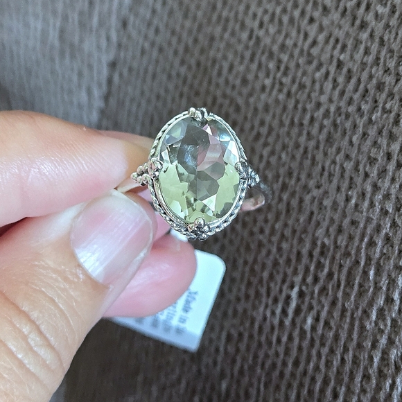 Shivam Green💚 Amethyst Ring💍 - NWT - Picture 9 of 16